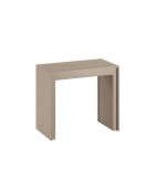 Console extensible Portofino gain de place tourterelle - 42,5/302,5 cm