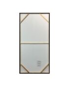 Tellaro Uno beige, sable/noir - 70 x 3,5 x 140 cm