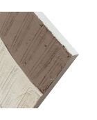 Tellaro Uno beige, sable/noir - 70 x 3,5 x 140 cm