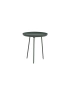 Table basse Ponza 39 à plateau rond vert - 39 x 39 x 44 cm