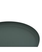 Table basse Ponza 39 à plateau rond vert - 39 x 39 x 44 cm