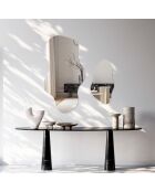 Miroir mural pleine longueur en verre Laveno argenté - 60 x 1,5 x 110 cm