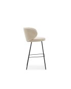 Lot de 2 tabourets en tissu Staletti beige - 56 x 53 x 99 cm