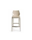 Lot de 2 tabourets d'extérieur Mattinata cappuccino - 45,3 x 49,8 x 90,1 cm