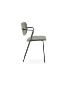 Ensemble de 2 chaises Velia vert - 49 x 55 x 79 cm