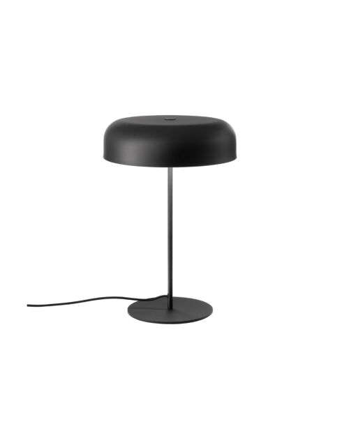 Lampe de table en métal Manduria noir - 20 x 20 x 45 cm