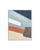 Vieste en tissu et bois Uno multicolore - 80 x 4 x 100 cm