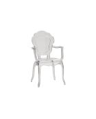 Ensemble de 2 chaises Varigotti transparent - 57 x 54 x 97 cm