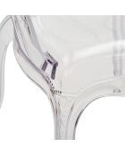 Ensemble de 2 chaises Varigotti transparent - 57 x 54 x 97 cm