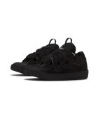 Baskets en cuir Curb noirs