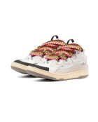 Baskets en cuir Curb blancs