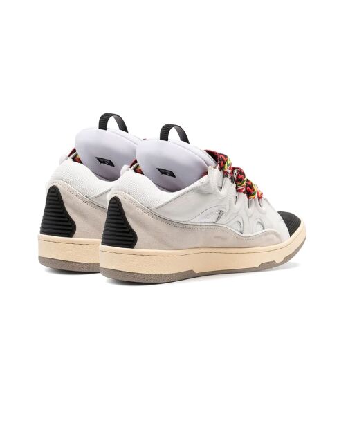 Baskets en cuir Curb blancs