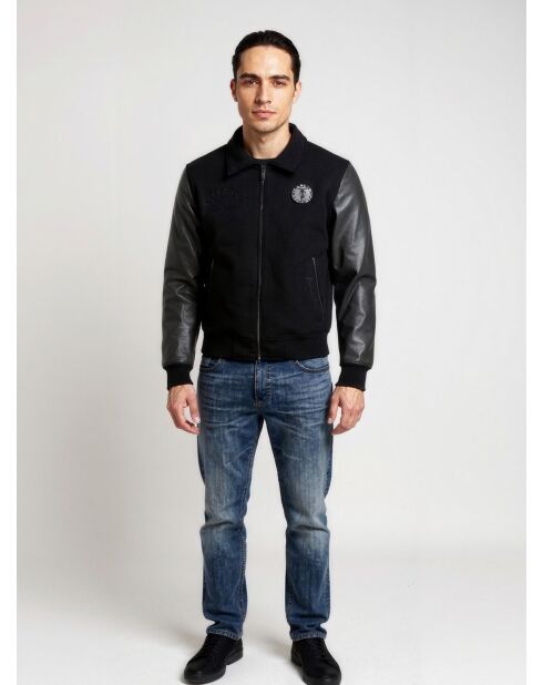 Teddy en laine Leonardo noir