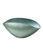 Centre de table Burano vert d’eau/émeraude - 38x11 cm