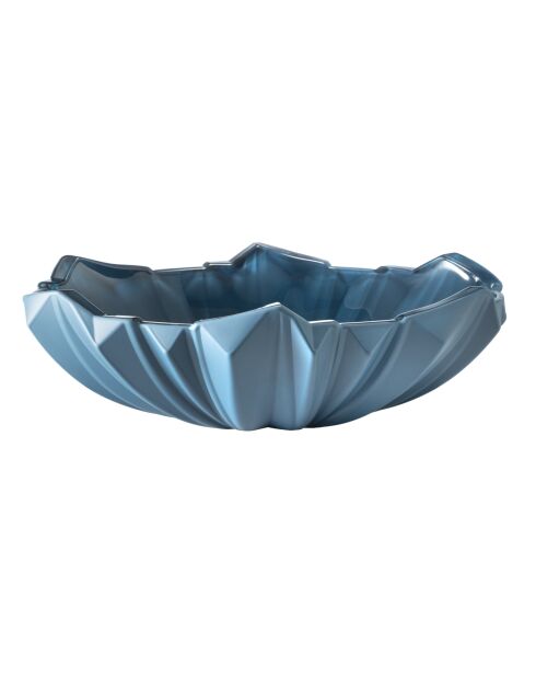 Centre de table Iceberg bleu marine - L. 38 cm