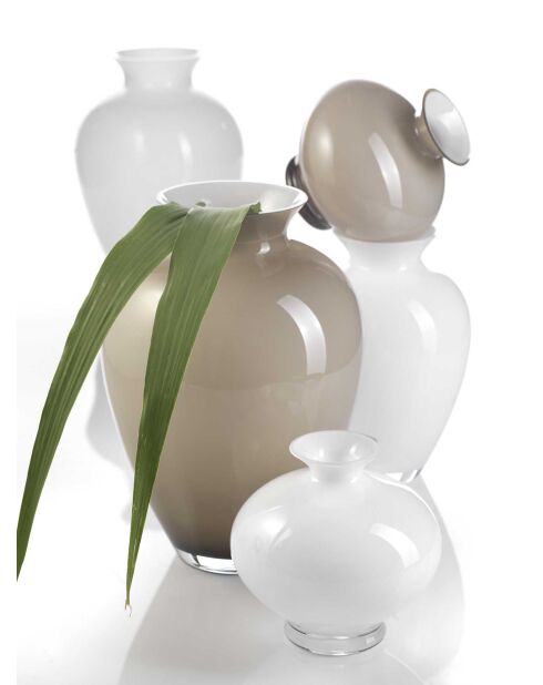 Vase Aurora opale - H.30 cm