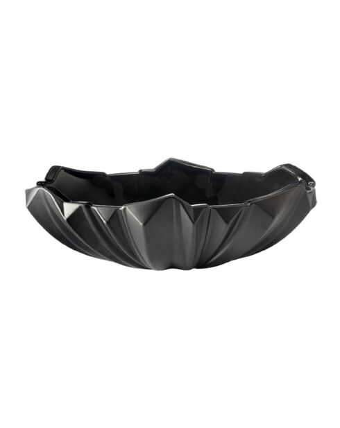 Centre de table Iceberg noir - L. 38 cm