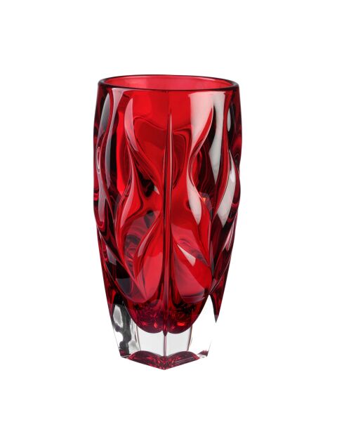 Vase Rosso rouge - H. 30 cm