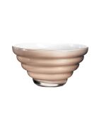 Coupe Anelli opale fumé - D.28 x H.14 cm