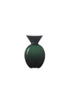 Vase Pallottino vert bois opale - H. 20 cm