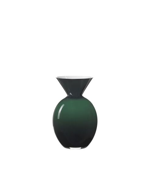 Vase Pallottino vert bois opale - H. 20 cm