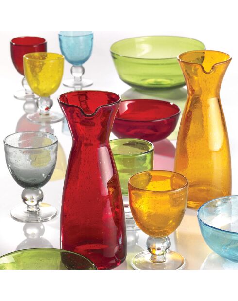 Carafe Bubbles rouge - 0,9L