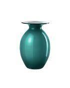 Coupe vase opale bleu Orion - 20 x 29,5 cm