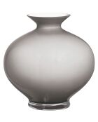Vase Aurora opale/gris - H.30 cm