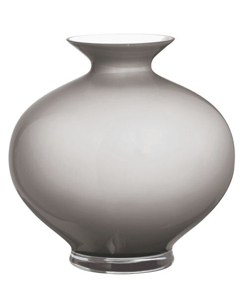 Vase Aurora opale/gris - H.30 cm
