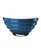 Coupe Anelli opale/bleu Orion - D.28 x H.14 cm