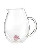 Pichet The knot of love noeud rose transparent - 1,6L