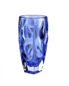 Vase Onde bleue - H. 30 cm