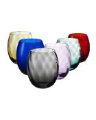 Lot de 6 gobelets Vortice multicolore - H.10 cm