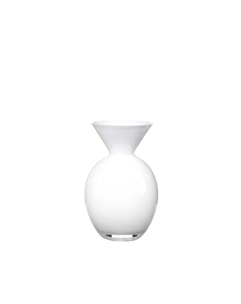 Vase Pallottino opale - H. 20 cm