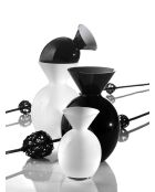 Vase Pallottino opale - H. 20 cm