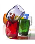 Lot de 6 verres Cartoccio multicolore