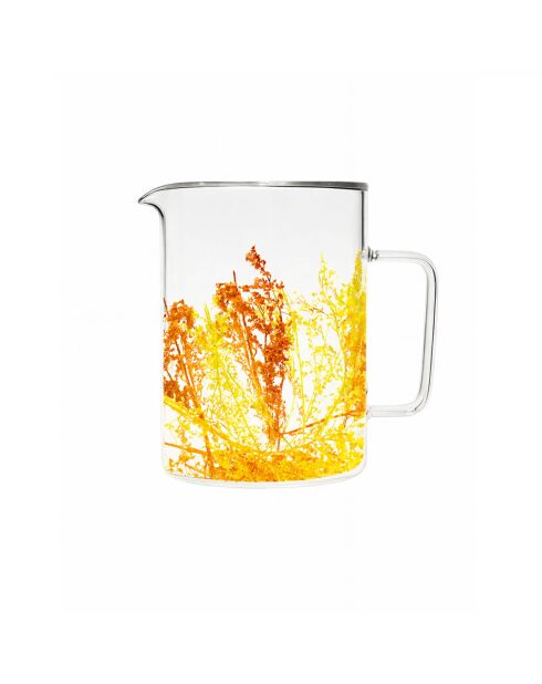 Carafe Flowers Twigs Pot jaune - 1L
