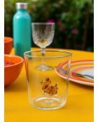 Lot de 6 verres Loli transparent - 93 mm