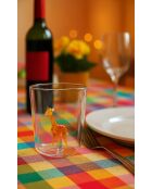Lot de 6 verres Madame Savane transparent - 93 mm