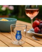 Lot de 6 verres Bubi transparent - 93 mm