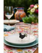 Lot de 6 verres Coco transparent - 93 mm