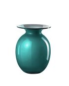 Coupe vase opale bleu Orion - 19 x 25 cm