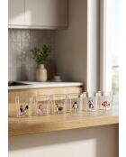 Lot de 6 verres Pet Friends Mix 6 transparent