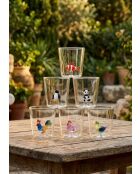 Lot de 6 verres Pet Friends Mix 6 transparent
