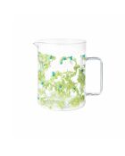 Carafe Flowers Pearls Brocca vert/turquoise - 1L