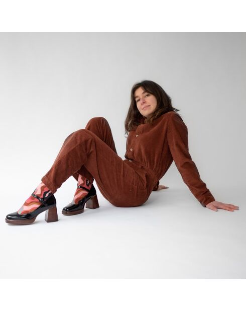 Calze astratte multicolor