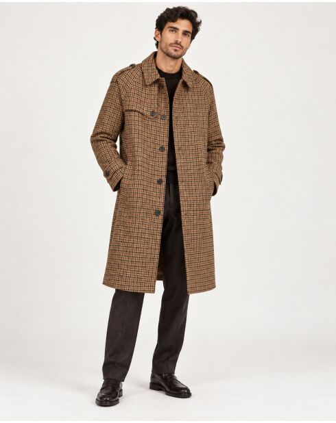 Manteau long brown