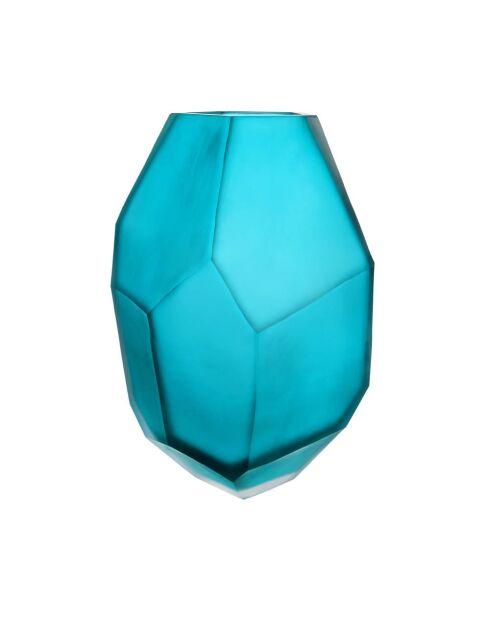 Vase à glace bleu ciel - H. 30 cm