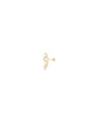 Piercing Galaxie in acciaio inossidabile con ossidi di zirconio oro/bianco