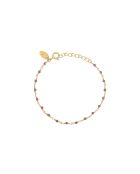 Armband Roxana aus Gold/Violett aus Feingold